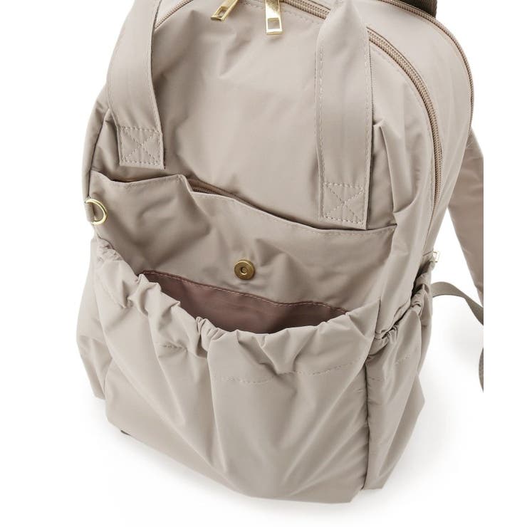 【11ポケット】ふんわり軽量撥水ミドルリュック | ITS'DEMO | 詳細画像24 