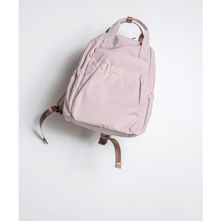 【11ポケット】ふんわり軽量撥水ミドルリュック | ITS'DEMO | 詳細画像1 