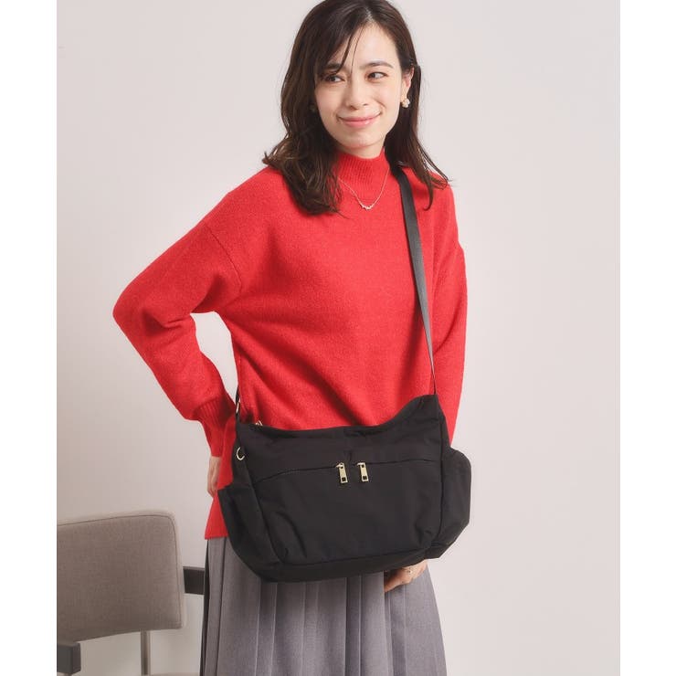 【9ポケット】ふんわり軽量撥水ショルダー | ITS'DEMO | 詳細画像6 