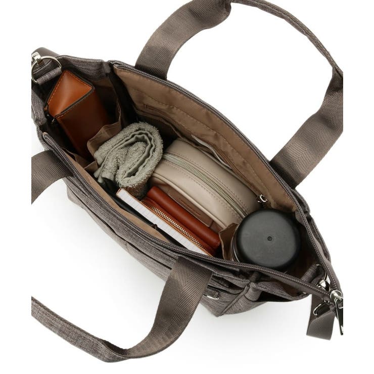 【13ポケット】杢調2WAYトート | ITS'DEMO | 詳細画像17 