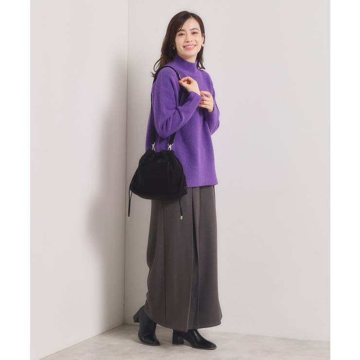 ヌバック調ドロストショルダー | ITS'DEMO | 詳細画像3 