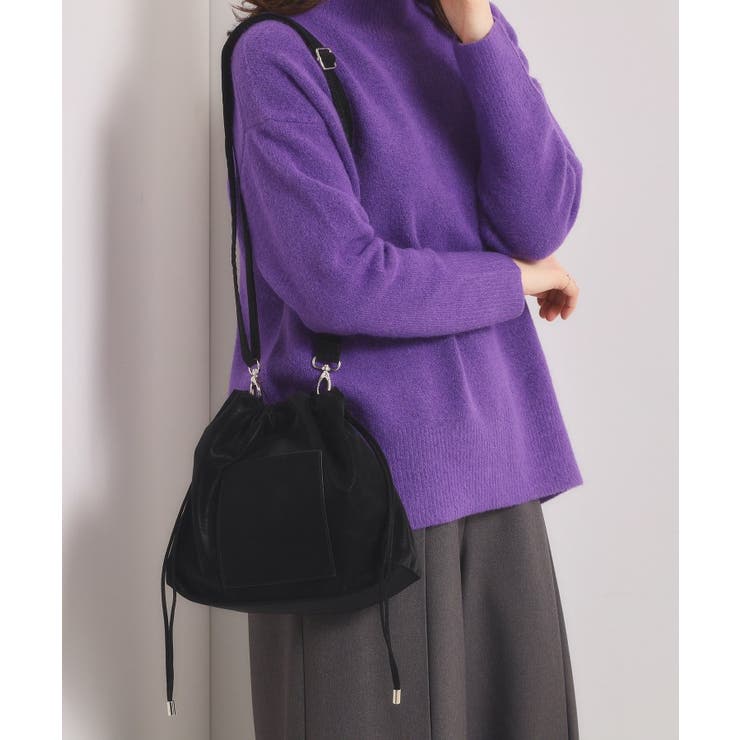 ブラック(019) | ヌバック調ドロストショルダー | ITS'DEMO