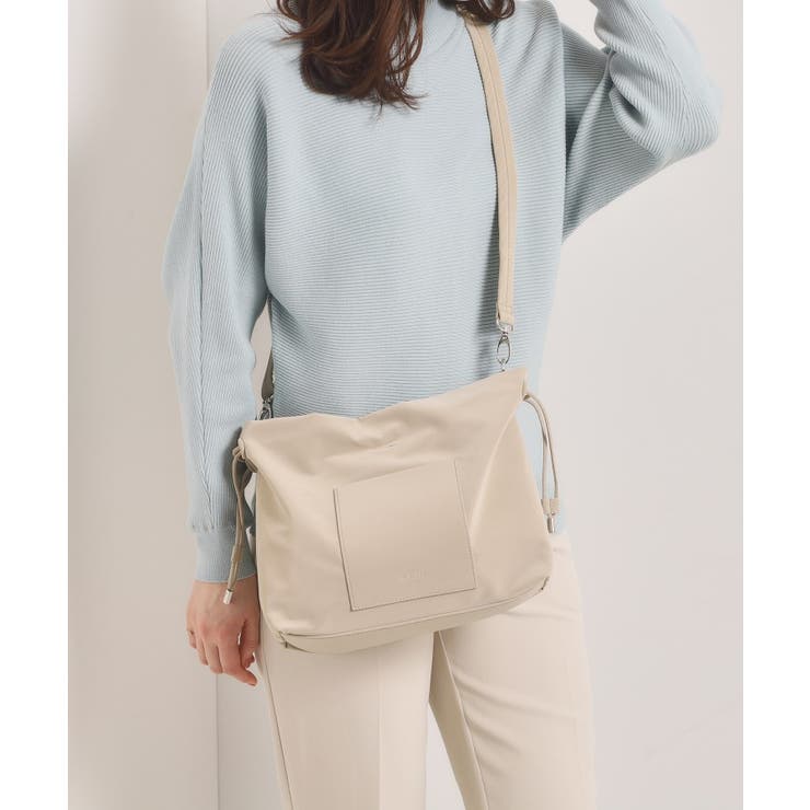 グレージュ(050) | ヌバック調ドロストショルダー | ITS'DEMO