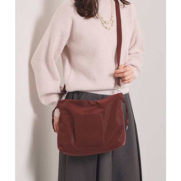 ヌバック調ドロストショルダー | ITS'DEMO | 詳細画像1 