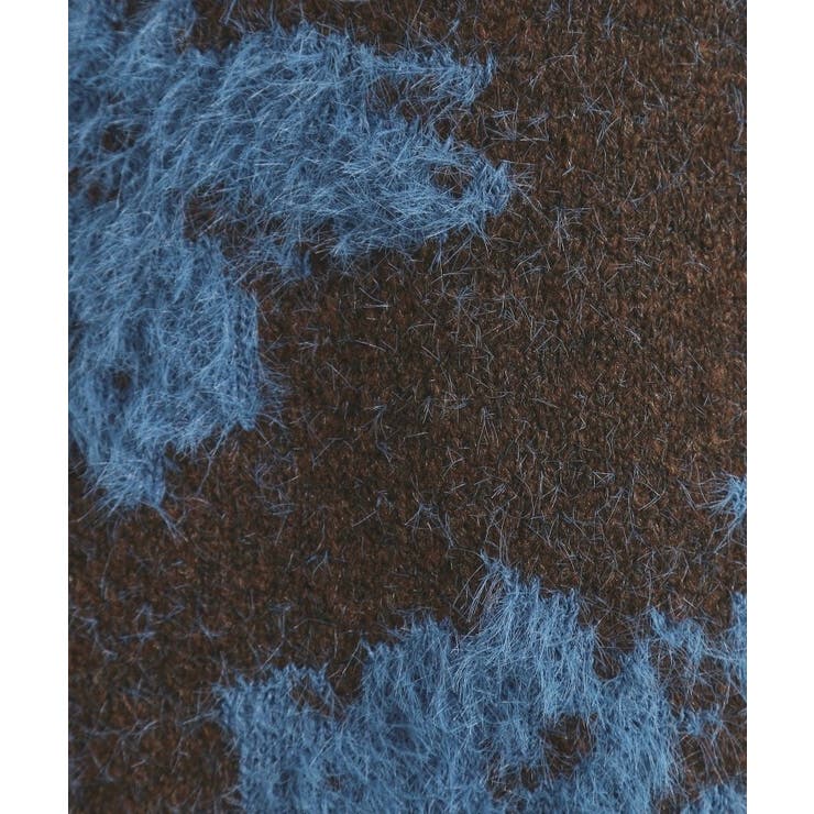 【手洗い可／セットアップ可】花柄フェザージャカードニット | ITS'DEMO | 詳細画像11 