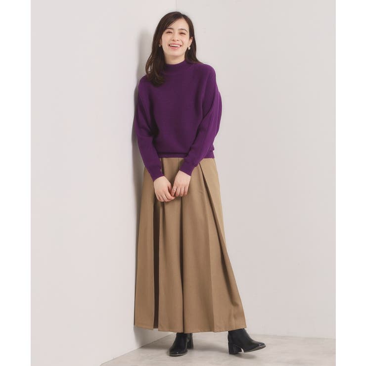 【手洗い可】リブドルマンハイネックニット | ITS'DEMO | 詳細画像13 