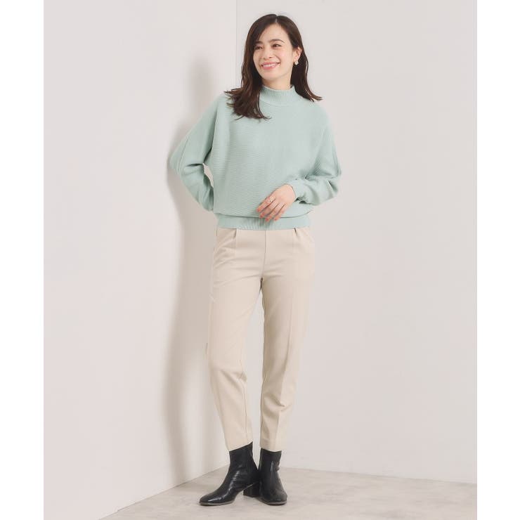 【手洗い可】リブドルマンハイネックニット | ITS'DEMO | 詳細画像17 