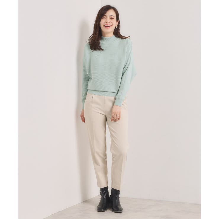 【手洗い可】リブドルマンハイネックニット | ITS'DEMO | 詳細画像18 