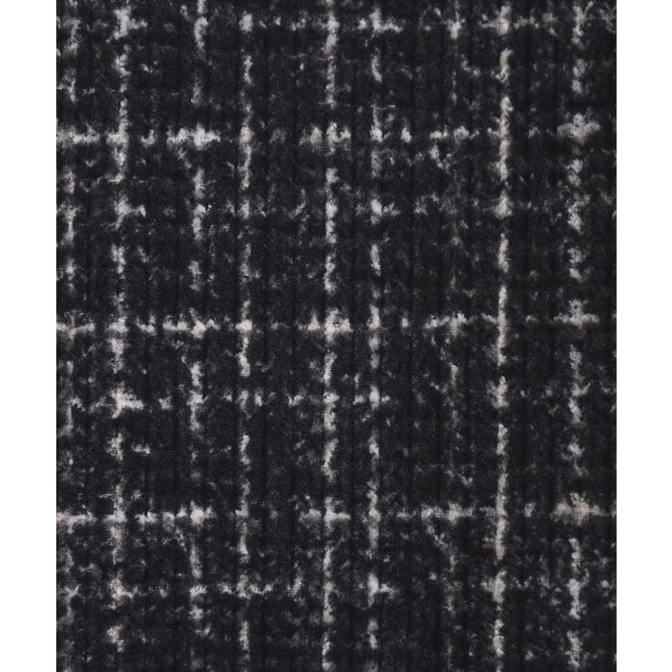 【手洗い可／セットアップ可】ツイード風プリントブラウス | ITS'DEMO | 詳細画像12 