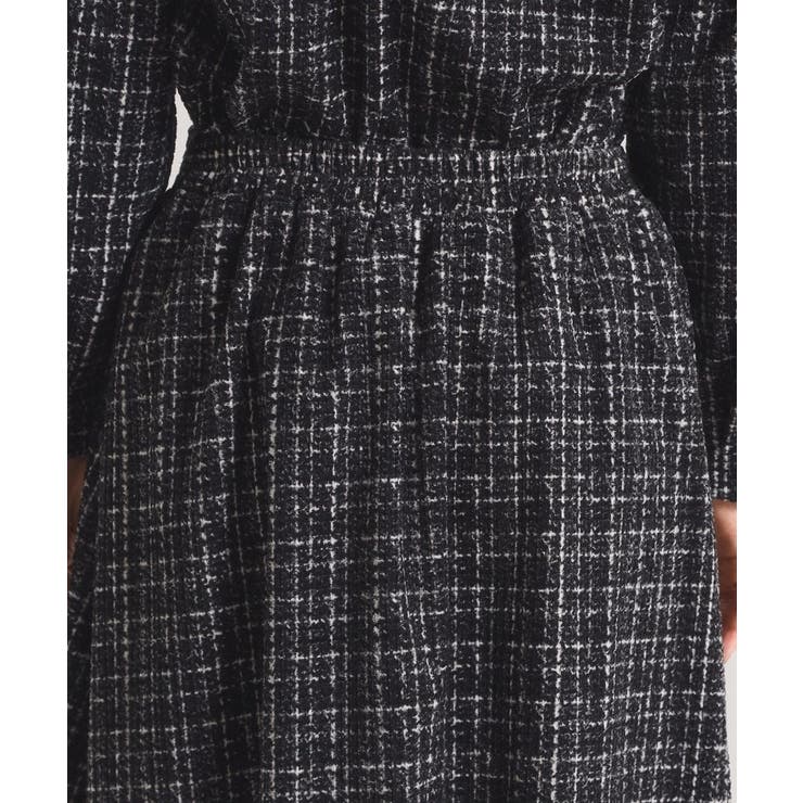 【手洗い可／セットアップ可】ツイード風プリントスカート | ITS'DEMO | 詳細画像21 