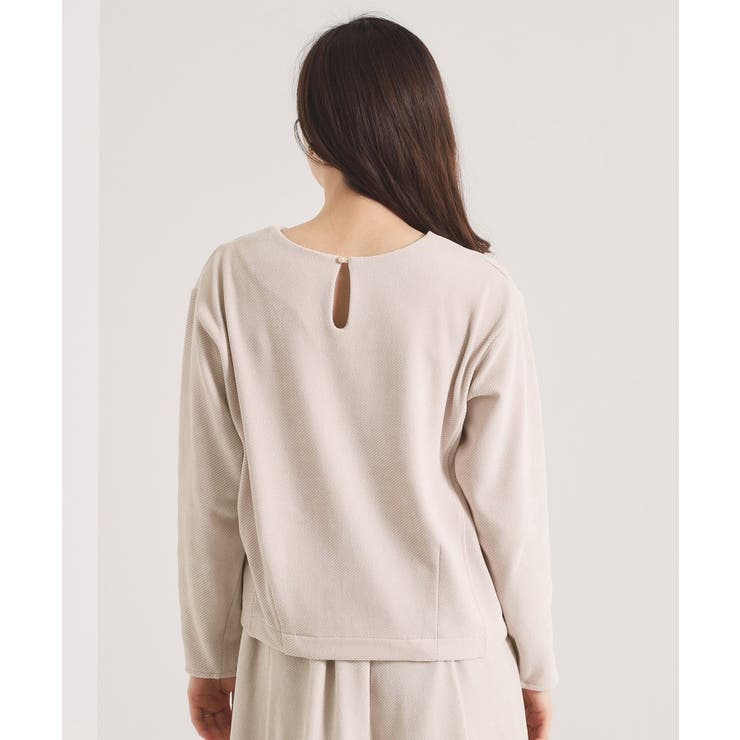 【手洗い可／セットアップ可】カットツイルプルオーバー | ITS'DEMO | 詳細画像19 