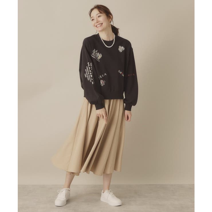 Leeエンブロイダリースウェット【洗濯機OK】 | ITS'DEMO | 詳細画像7 