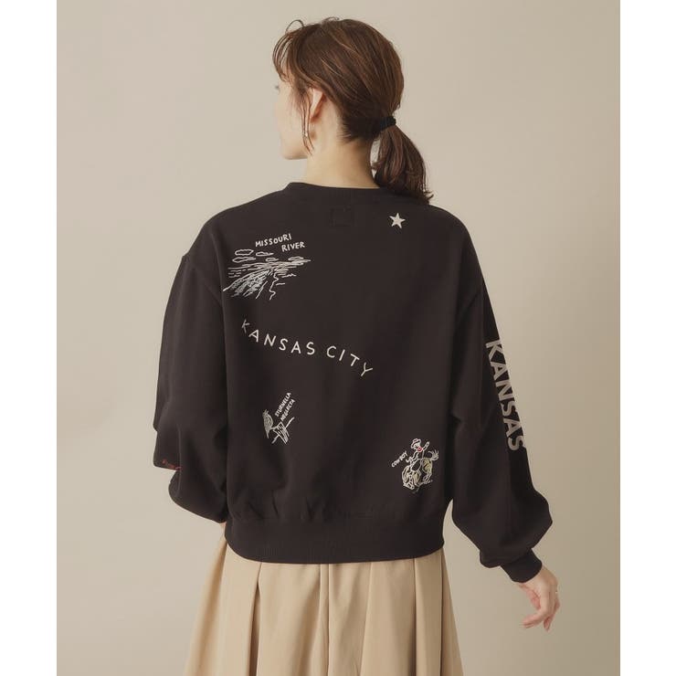 Leeエンブロイダリースウェット【洗濯機OK】 | ITS'DEMO | 詳細画像15 