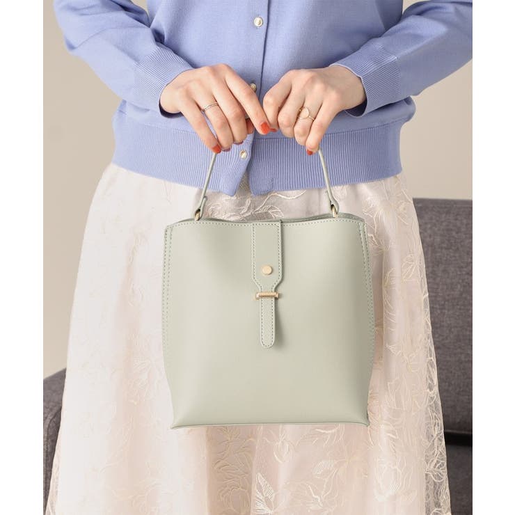 ミントグリーン(021) | 【2WAY】ベルト飾りミニショルダー | ITS'DEMO