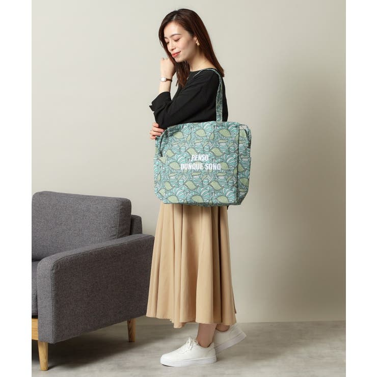 【A4対応／新柄追加】ラタプリントトート | ITS'DEMO | 詳細画像2 