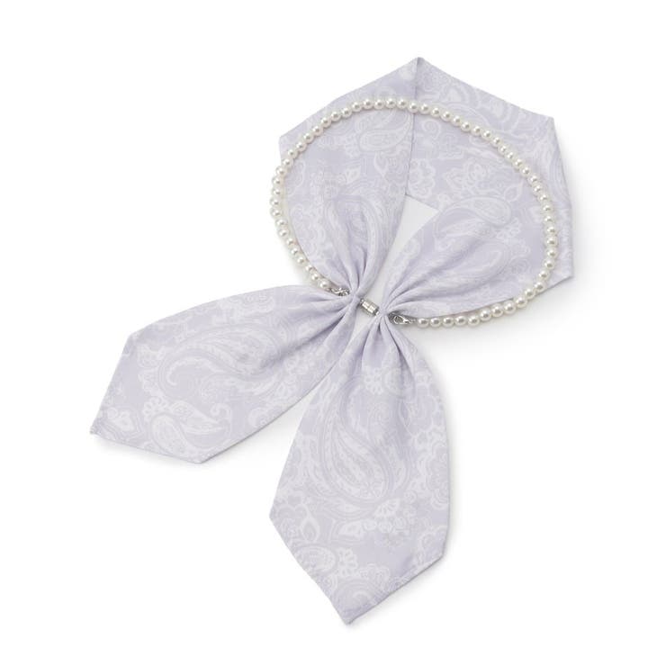 ピンク(192) | 【簡単着脱／手洗い可】パール調付マグネットスカーフ | ITS'DEMO