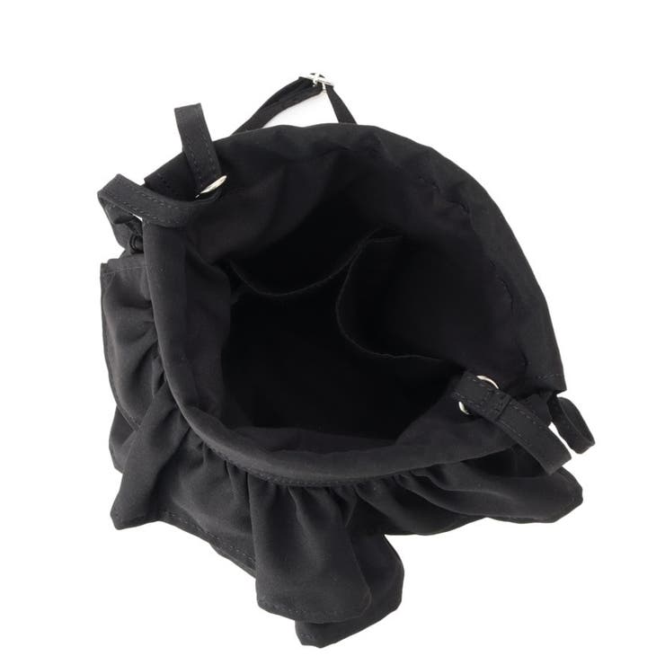 雑材フリルコンビ巾着ショルダー | ITS'DEMO | 詳細画像16 