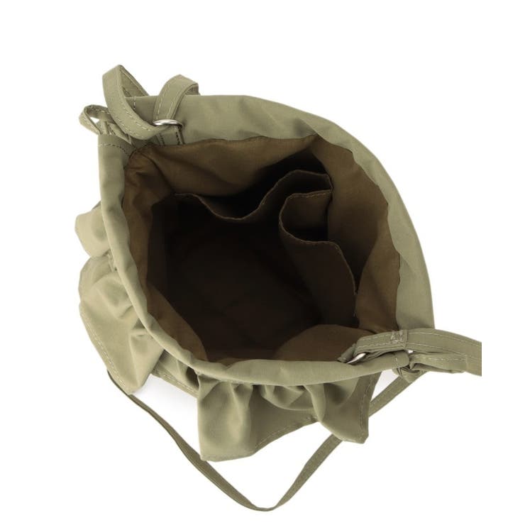 雑材フリルコンビ巾着ショルダー | ITS'DEMO | 詳細画像17 