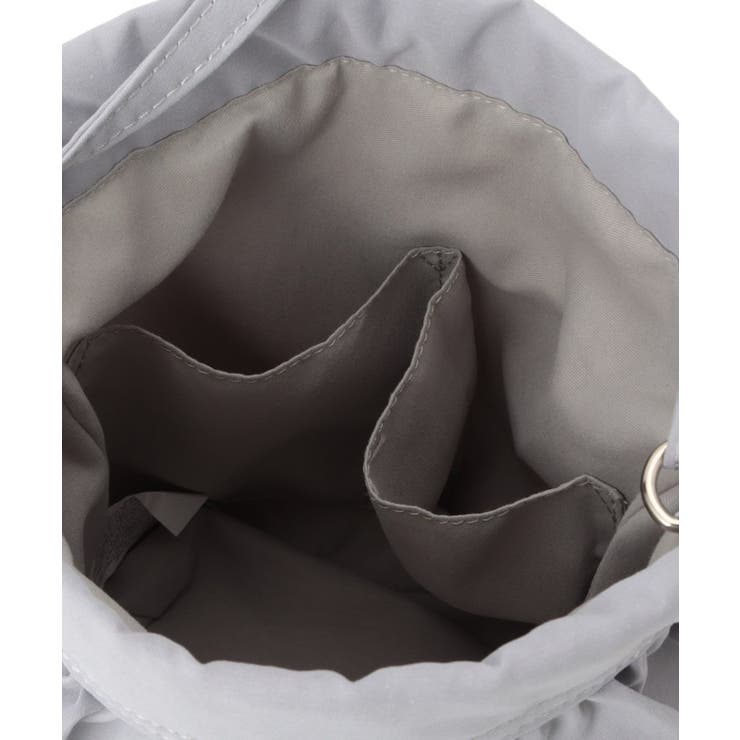 雑材フリルコンビ巾着ショルダー | ITS'DEMO | 詳細画像19 