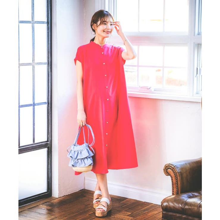 雑材フリルコンビ巾着ショルダー | ITS'DEMO | 詳細画像2 