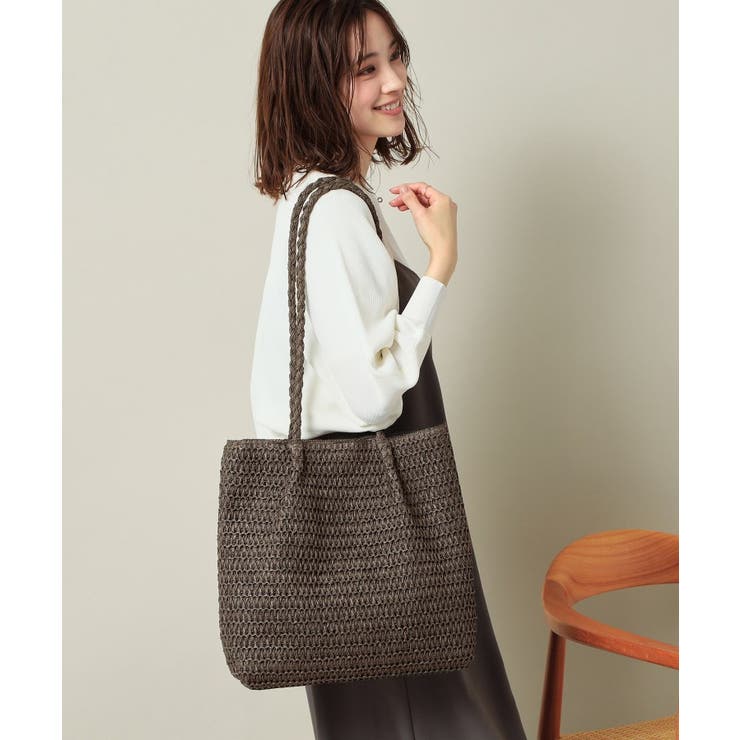 雑材ハンドルタックトート | ITS'DEMO | 詳細画像1 