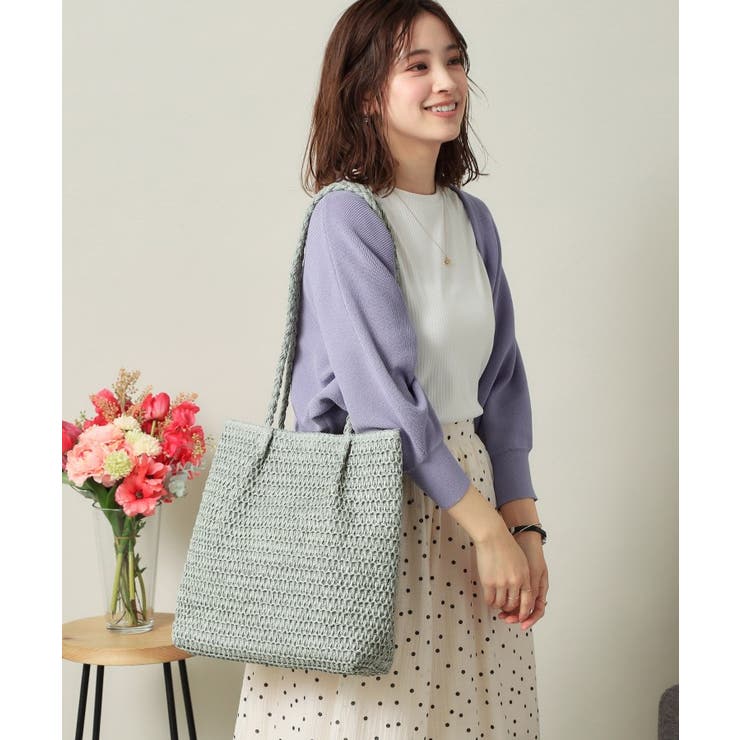 雑材ハンドルタックトート | ITS'DEMO | 詳細画像3 