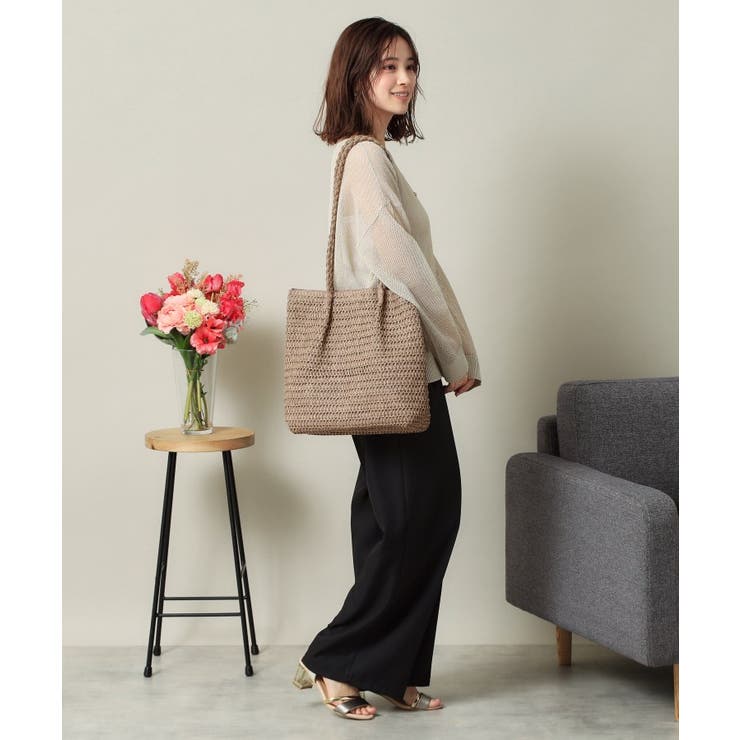 雑材ハンドルタックトート | ITS'DEMO | 詳細画像6 