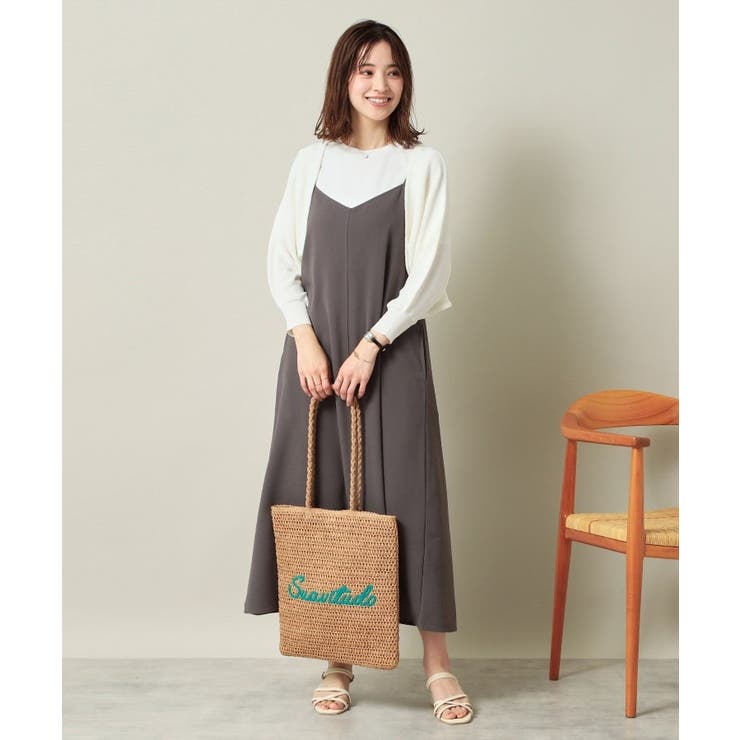 雑材サガラ刺繍フラットトート | ITS'DEMO | 詳細画像6 