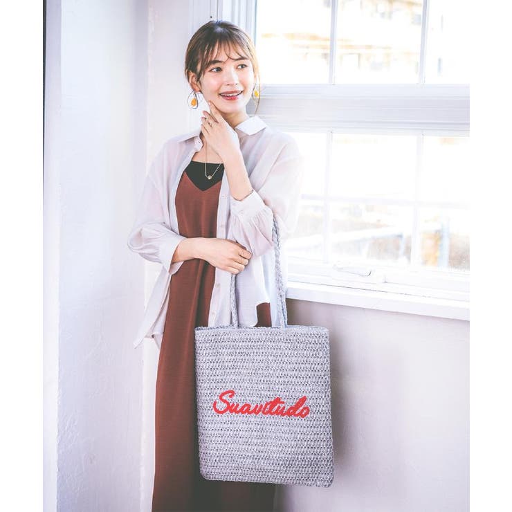 雑材サガラ刺繍フラットトート | ITS'DEMO | 詳細画像18 