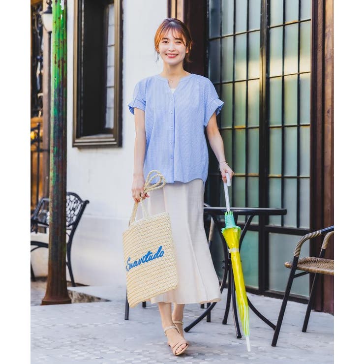 雑材サガラ刺繍フラットトート | ITS'DEMO | 詳細画像20 