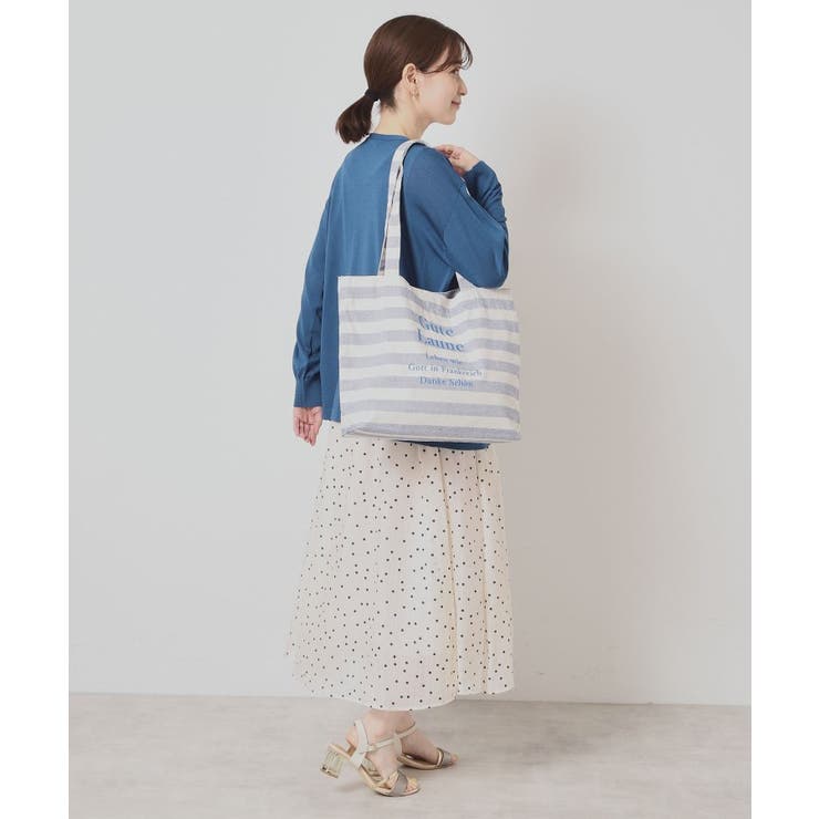 【A4対応】ロゴ刺繍ラージトート | ITS'DEMO | 詳細画像11 