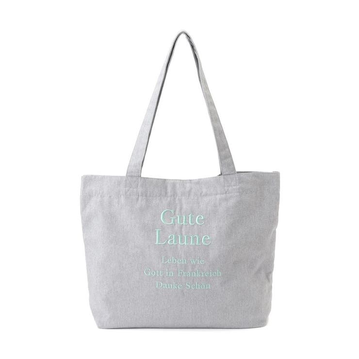 【A4対応】ロゴ刺繍ラージトート | ITS'DEMO | 詳細画像15 