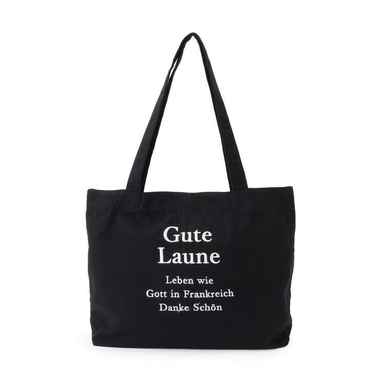 【A4対応】ロゴ刺繍ラージトート | ITS'DEMO | 詳細画像16 