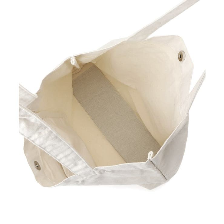 【A4対応】ロゴ刺繍ラージトート | ITS'DEMO | 詳細画像23 