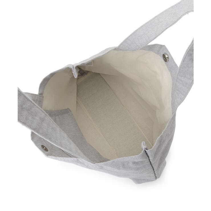 【A4対応】ロゴ刺繍ラージトート | ITS'DEMO | 詳細画像24 