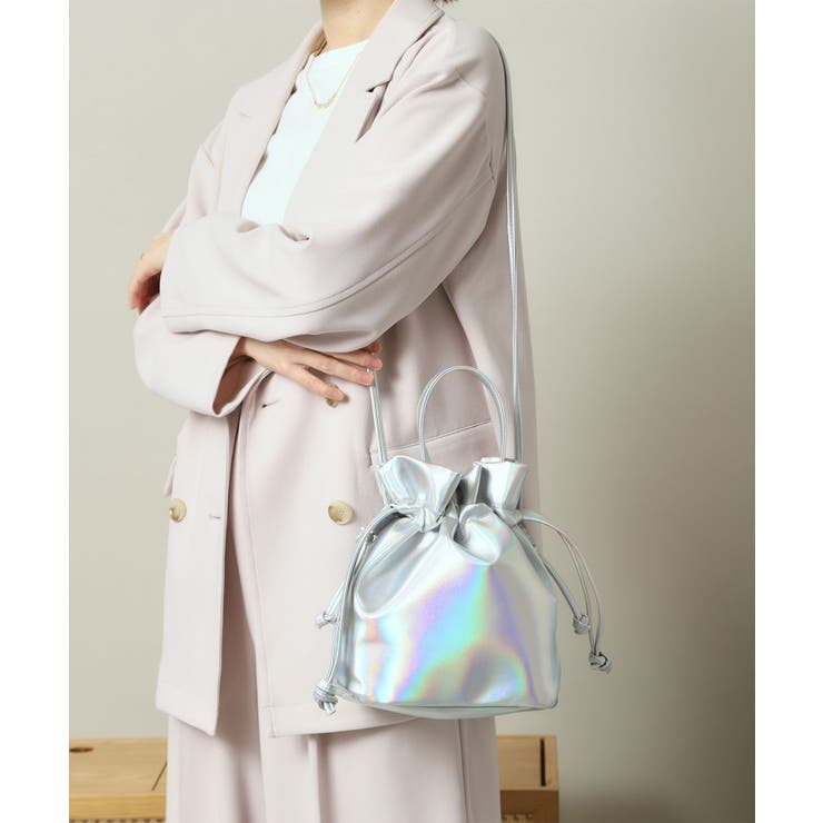 メタリック巾着2WAYショルダー | ITS'DEMO | 詳細画像2 