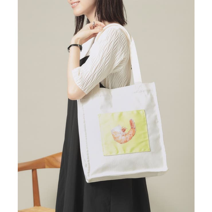 イエロー(132) | 【A4対応】モチーフポケットトート | ITS'DEMO