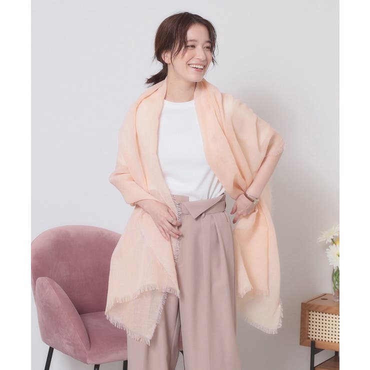 【UV／手洗い可】綿麻無地ストール | ITS'DEMO | 詳細画像5 