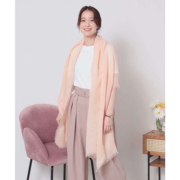 【UV／手洗い可】綿麻無地ストール | ITS'DEMO | 詳細画像6 