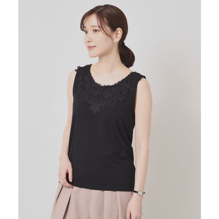 【洗濯機OK】レースタンクトップ | ITS'DEMO | 詳細画像9 