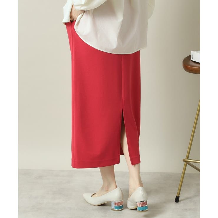 【洗濯機OK／吸水速乾／UVカット】カットジョーゼットスカート | ITS'DEMO | 詳細画像9 