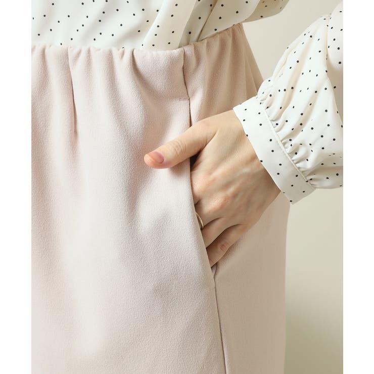 【洗濯機OK／吸水速乾／UVカット】カットジョーゼットスカート | ITS'DEMO | 詳細画像17 