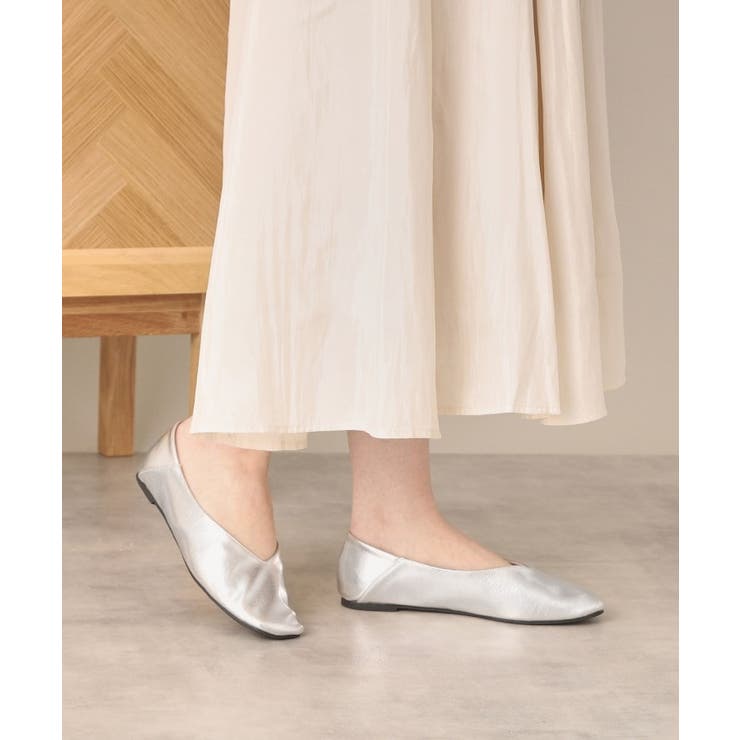 スクエアフラットシューズ | ITS'DEMO | 詳細画像7 