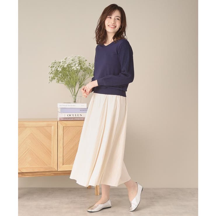 スクエアフラットシューズ | ITS'DEMO | 詳細画像8 