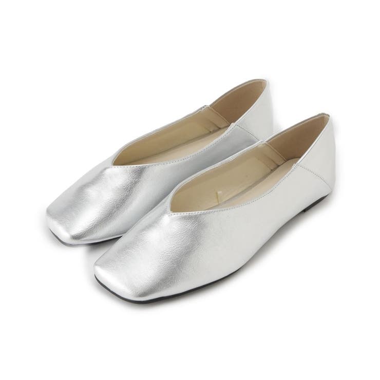 スクエアフラットシューズ | ITS'DEMO | 詳細画像1 