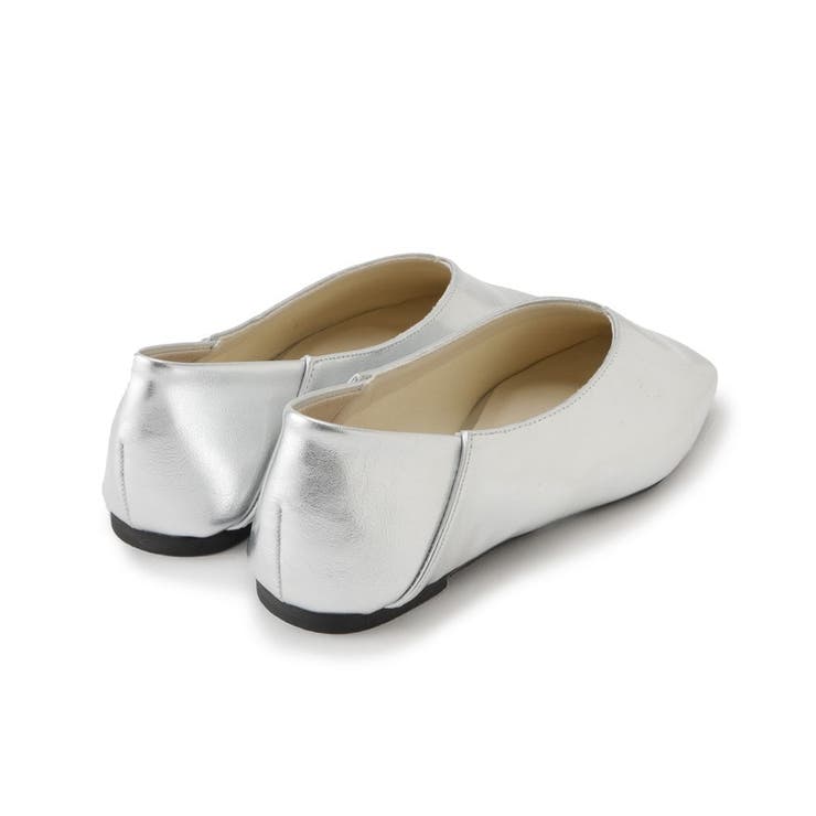 スクエアフラットシューズ | ITS'DEMO | 詳細画像4 