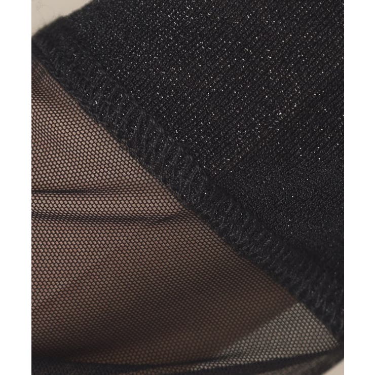 【手洗い可】袖シアーラメインナー | ITS'DEMO | 詳細画像8 