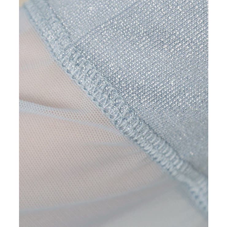 【手洗い可】袖シアーラメインナー | ITS'DEMO | 詳細画像12 