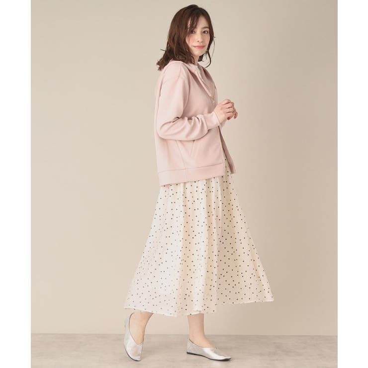 【ウエストゴム／手洗い可】シアーボリュームスカート | ITS'DEMO | 詳細画像15 