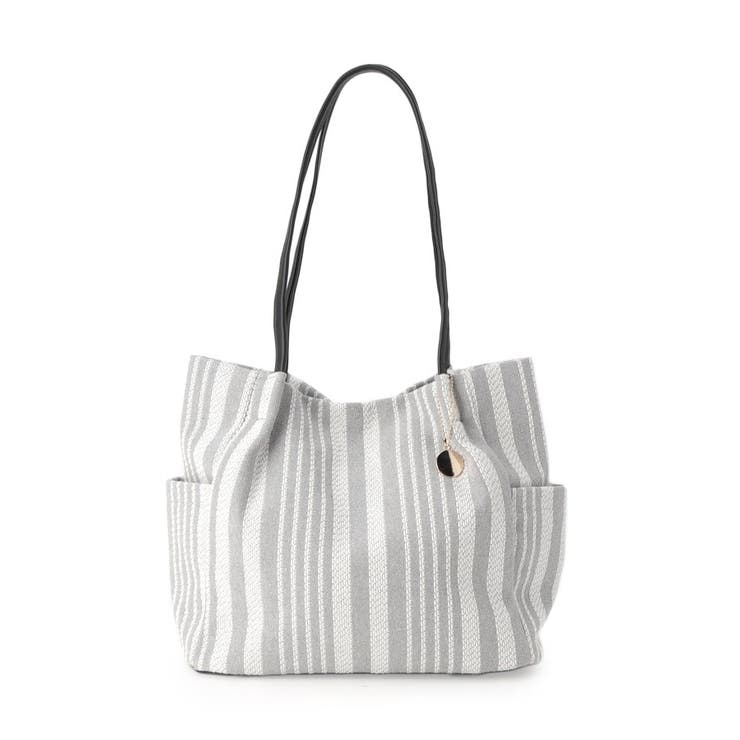 【A4対応】ストライプタックトート | ITS'DEMO | 詳細画像7 